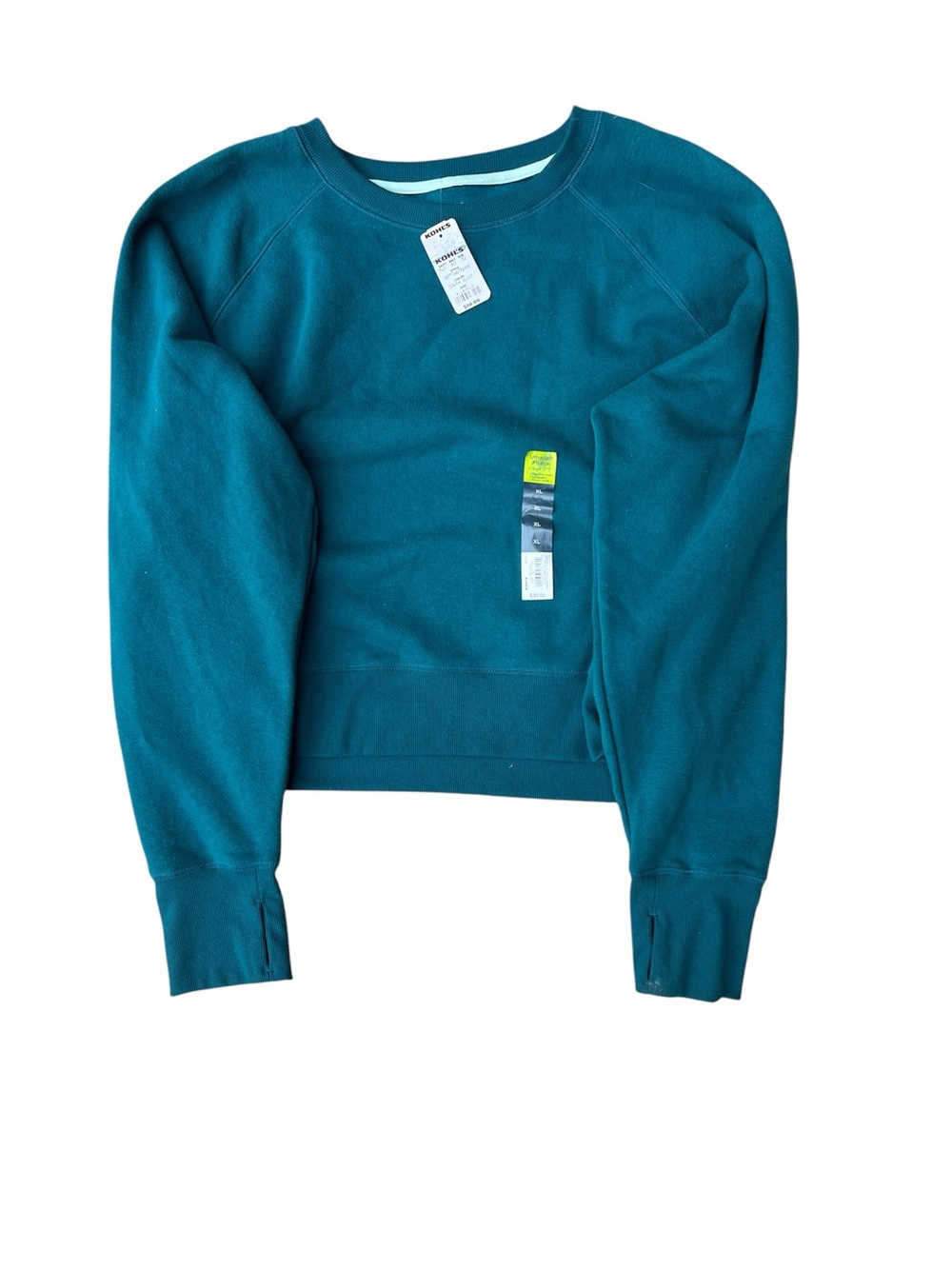 tek gear Teal Pullover Sweatshirt XL